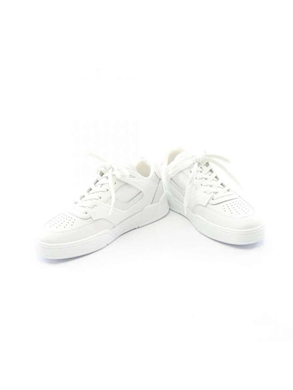 Celine Sneakers Lace Up White Leather - Picture 3 of 9
